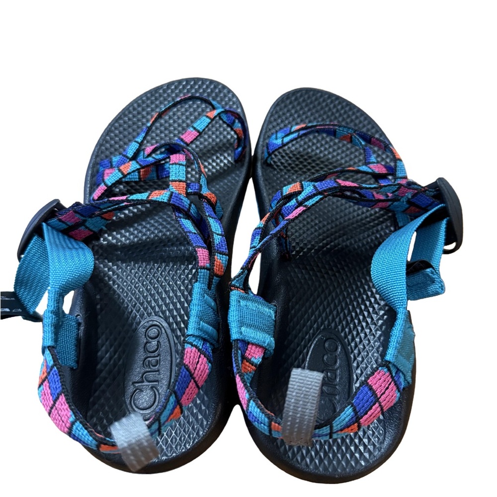 Chaco ZX/1 Eco Tread Break Teal Sandals - Picture 5 of 6